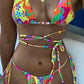 Multi-Coloured Beaded Bikini
